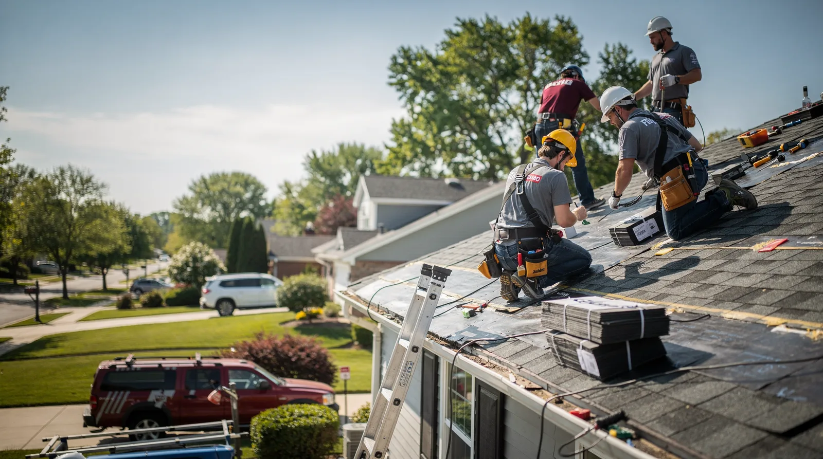 Roof Repair in Bass Harbor, ME around you